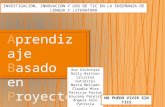 Aprendizaje Basado en Proyectos: una propuesta para Lengua castellana y literatura