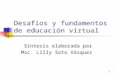 Desafíos y fundamentos de educación virtual parte 1