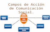 Campos de Acción de la Comunicacíon.