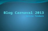 Blog carnaval 2013