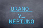 Neptuno y urano