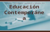 educación contemporánea en mexico