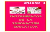 Instrumentos de la inovacion educativa evaluacion