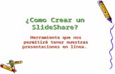 Como crear un slide share