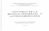 Historia de La Música Universal-Luciano Carrera