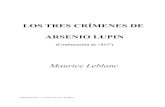 05 - Los Tres Crímenes de Arsenio Lupin (1910)