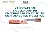 Valoración y Cuidados de Enfermería en El Niño Con Diabetes