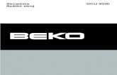 Manual Secadora BEKO DCU-9330