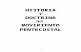 Historia y Doctrina Del Movimiento Pentecostal