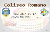 Coliseo Romano y Maison Carre de Nimes Grupo 8 Historia de La Arq. 1