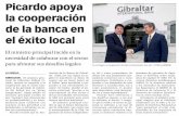 151024 La Verdad CG- Picardo Apoya La Cooperación de La Banca en El Éxito Local p.9