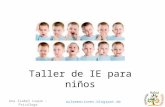 Taller de IE Para Niños
