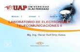 Semana 3- Laboratorio de Electrónica y Telecomunicaciones II