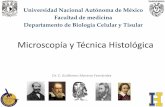 Microscopía y Técnica Histológica (1)