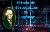 Lagrange interpolacion