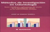 Métodos de Investigación en Odontología - Torrel