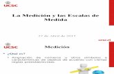 Tema 6 - La Medición y Las Escalas de Medida