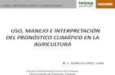 Uso-manejo Interpretacion Pronostico Agroclimático Car 2013