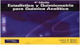 Miller James N - Estadistica Y Quimiometria Para Quimica Analitica (286pag)