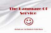 The Language Of Service