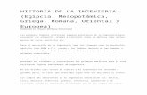 Historia de La Ingenieria