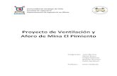 Proyecto de Ventilacion y Aforo Mina El Pimiento 6.0