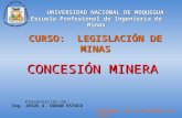 Concesiones Mineras