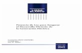Osinergmin 2005 Libro Blanco - Proyecto de Ley Para Asegurar El Desarrollo Eficiente de Generación Eléctrica