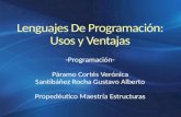 Lenguajes de Programación Presentacion