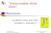 1 Inexcusable Ante Dios