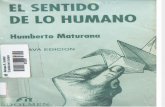 Humberto Maturana - El Sentido de Lo Humano