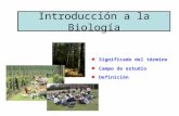 Introducción a La Biología 1