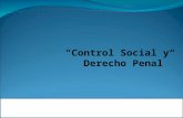 Control Social y Derecho Penal