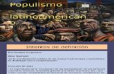 Populismo Latinoamericano Trabajo Final