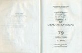 Revista de Ciencias Jurídicas n° 79 Naturaleza del fideicomiso