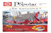El Popular 324 Órgano de Prensa Oficial del Partido Comunista de Uruguay.