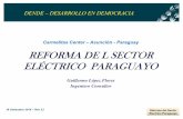 Reforma Sector Electrico Py