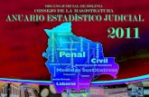 Anuario Estadístico judicial 2011