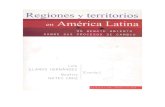 Regiones y Territorios en América Latina