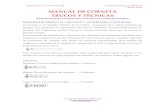 Manual de Corneta Trucos y Técnicas Banda de Cornetas y Tambores Editado Por Funsantacruz