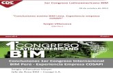 Conclusiones Evento BIM Lima Sergio Villanueva BIM Peru