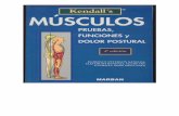 Kendall's Músculos, Pruebas, Funciones y Dolor Postural 1