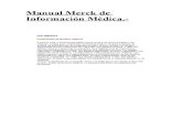 Manual Merck de Información Mèdica