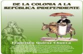 De la Colonia a La Republica - Francisco Quiroz Chueca