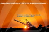 Evalución Económica de Proyectos mineros