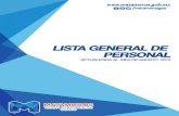 Lista General de Personal del Gobierno Municipal de Matamoros