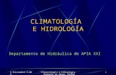 Climatología e Hidrología