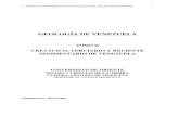 Mendoza v. Geología de Venezuela. Tomo II Cretácico, Terciari
