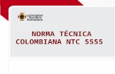 Norma NTC 5555