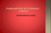 Fundamentos Economia Unidad 1a